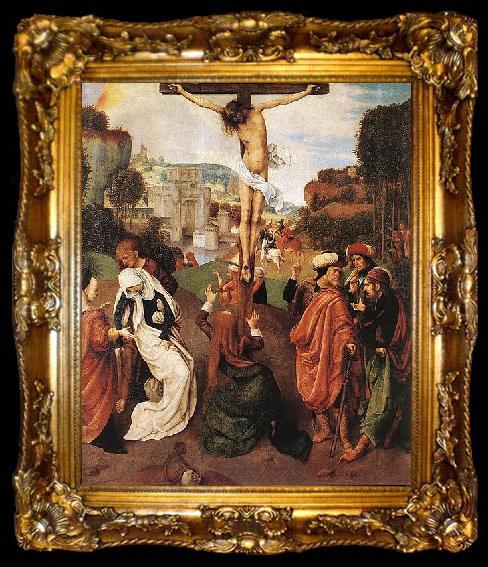 framed  Master of Virgo inter Virgines Crucifixion, ta009-2